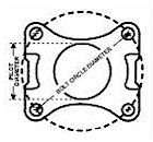 flange yoke measurements