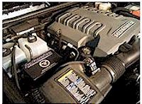 Air Force One under hood view